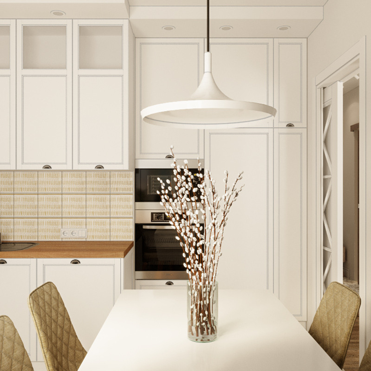 Квартира в Новой Москве, 52 м². Дизайн интерьера домов и квартир в Москве