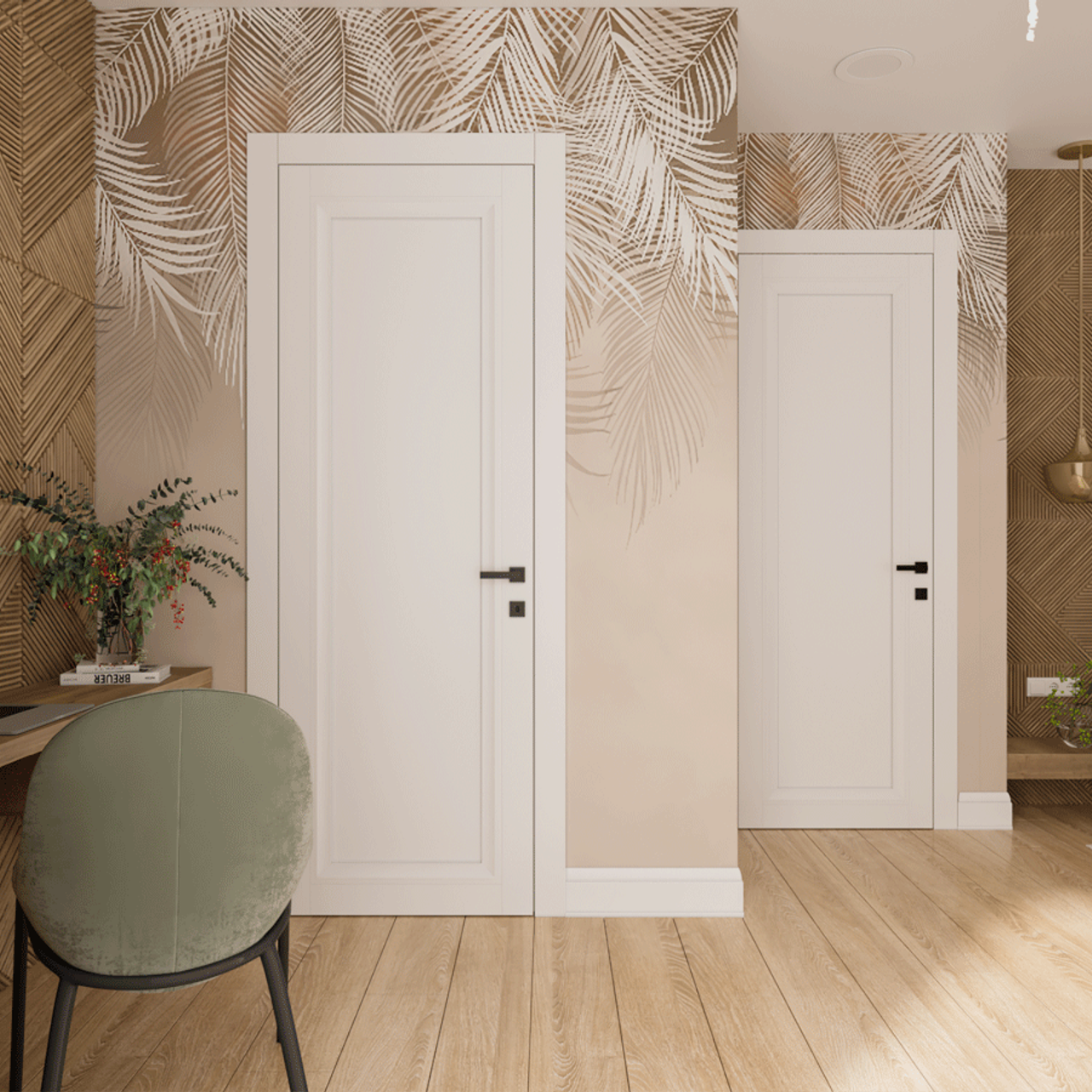 Дуплекс на Ленинградском шоссе, 154². Дизайн интерьера домов и квартир в Москве