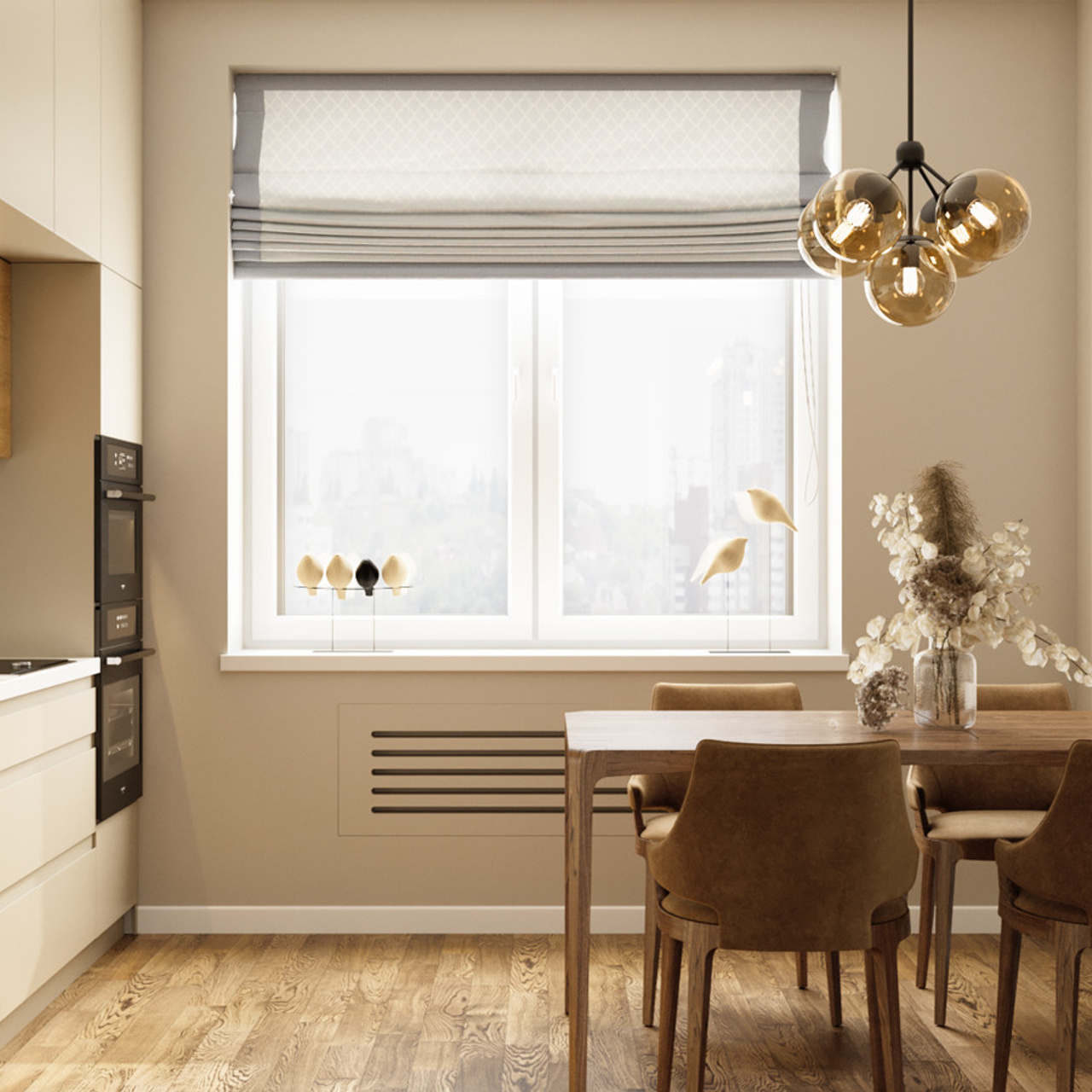 Квартира в г. Одинцово, Московская обл., 78 м². Дизайн интерьера домов и квартир в Москве