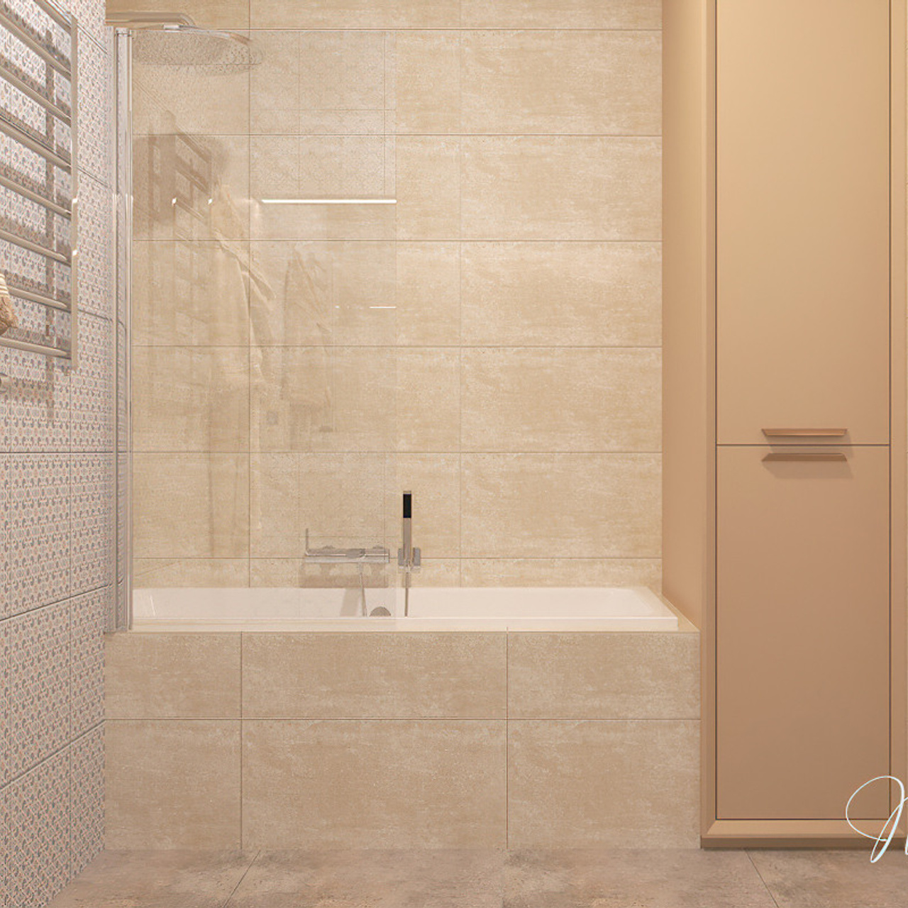 Квартира на Фрунзенской набережной, 56 м². Дизайн интерьера домов и квартир в Москве