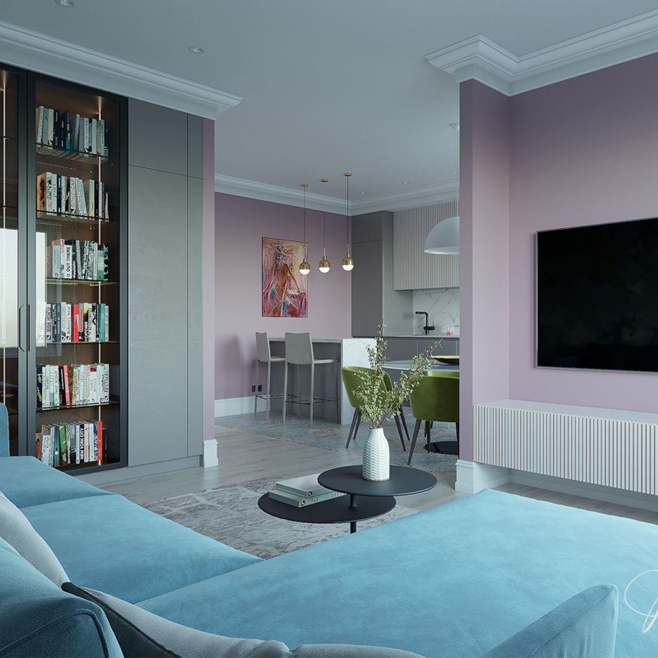 Квартира на Минском шоссе, 90 м²