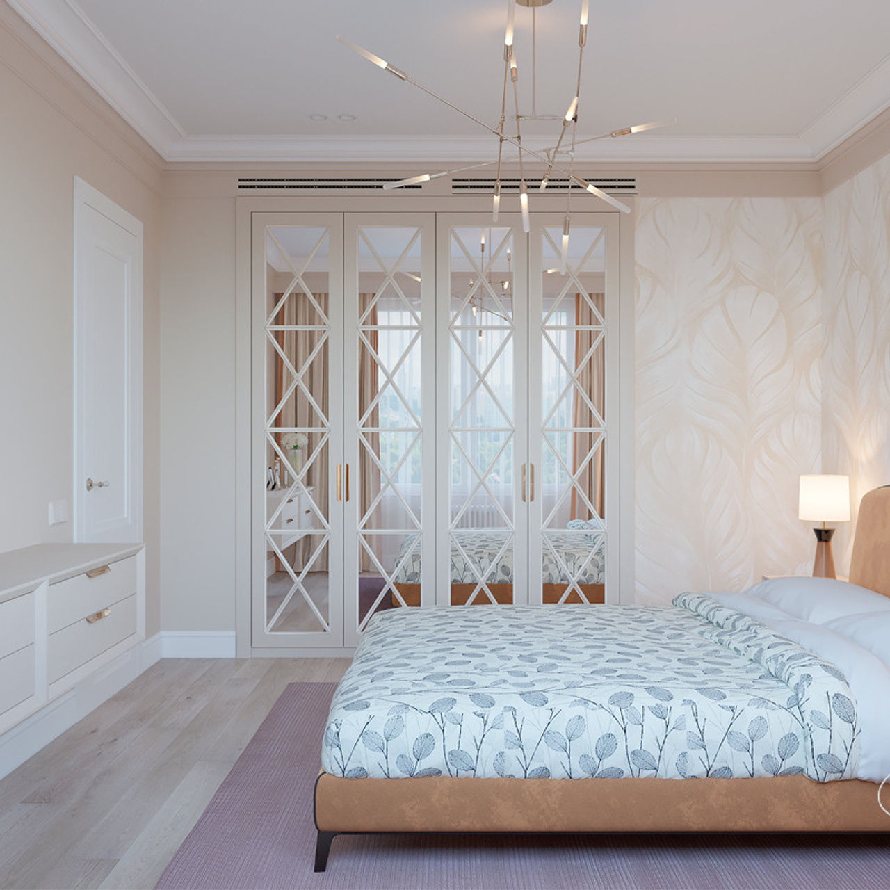 Квартира на Фрунзенской набережной, 56 м². Дизайн интерьера домов и квартир в Москве