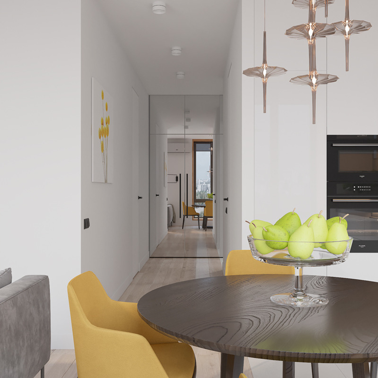 Квартира на Тимирязевской, 56 м². Дизайн интерьера домов и квартир в Москве