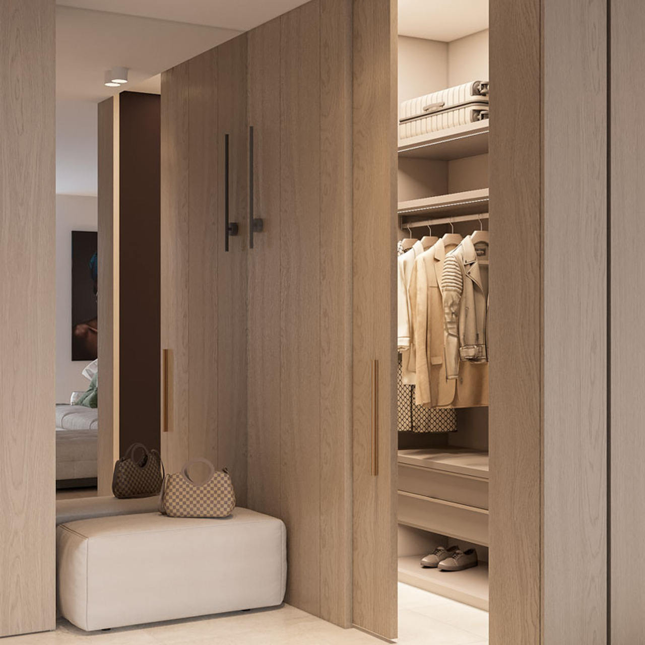 Квартира на Ломоносовском проспекте, 117 м². Дизайн интерьера домов и квартир в Москве