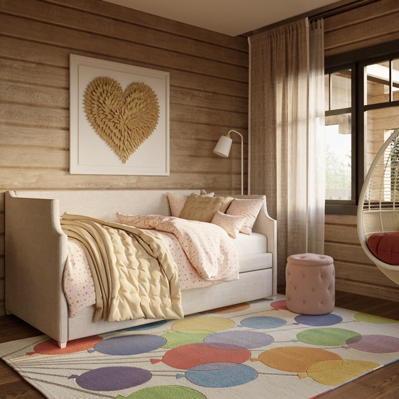 Коттедж из клееного бруса, 350 м². Дизайн интерьера домов и квартир в Москве