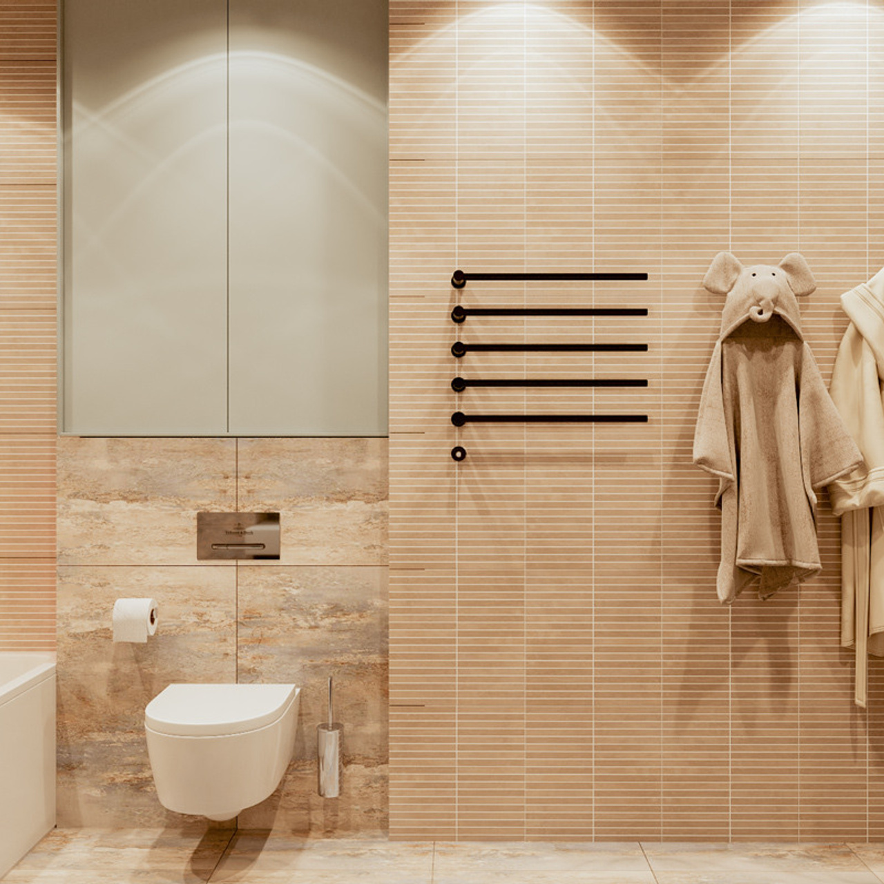 Таунхаус, Московская обл., 110 м². Дизайн интерьера домов и квартир в Москве