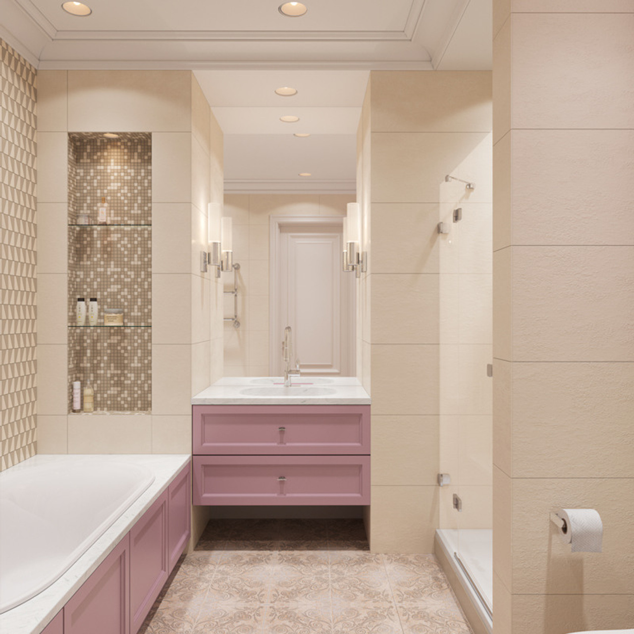 Квартира на Соколе, 102 м². Дизайн интерьера домов и квартир в Москве