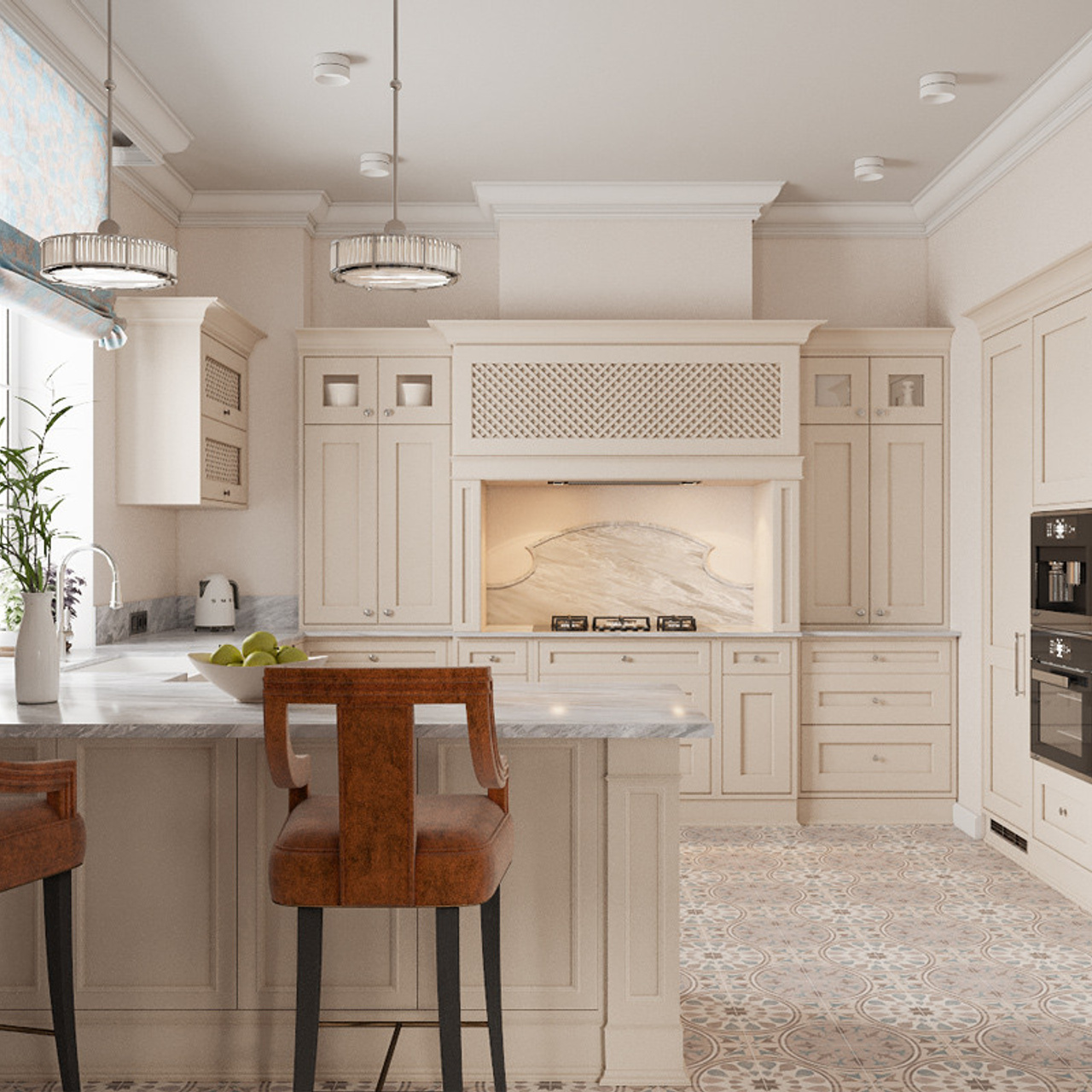 Коттедж в Подмосковье, 270 м². Дизайн интерьера домов и квартир в Москве