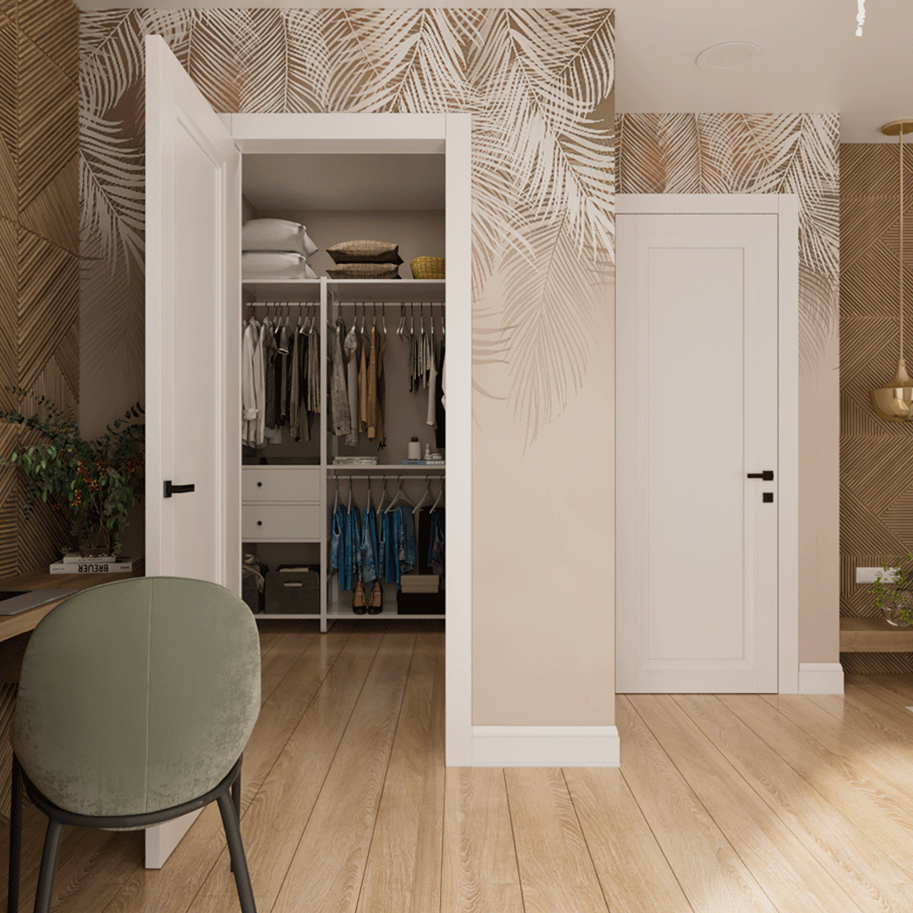 Дуплекс на Ленинградском шоссе, 154². Дизайн интерьера домов и квартир в Москве