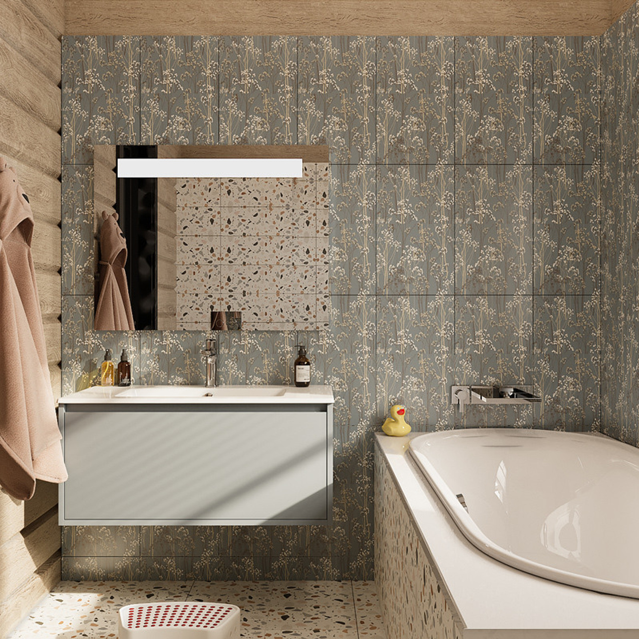 Коттедж из клееного бруса, 350 м². Дизайн интерьера домов и квартир в Москве