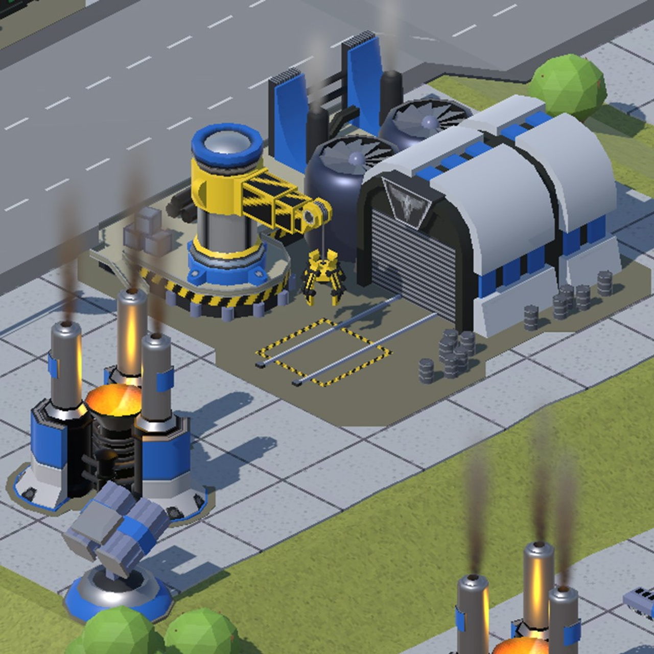 Low Poly Red Alert 2 FanArt