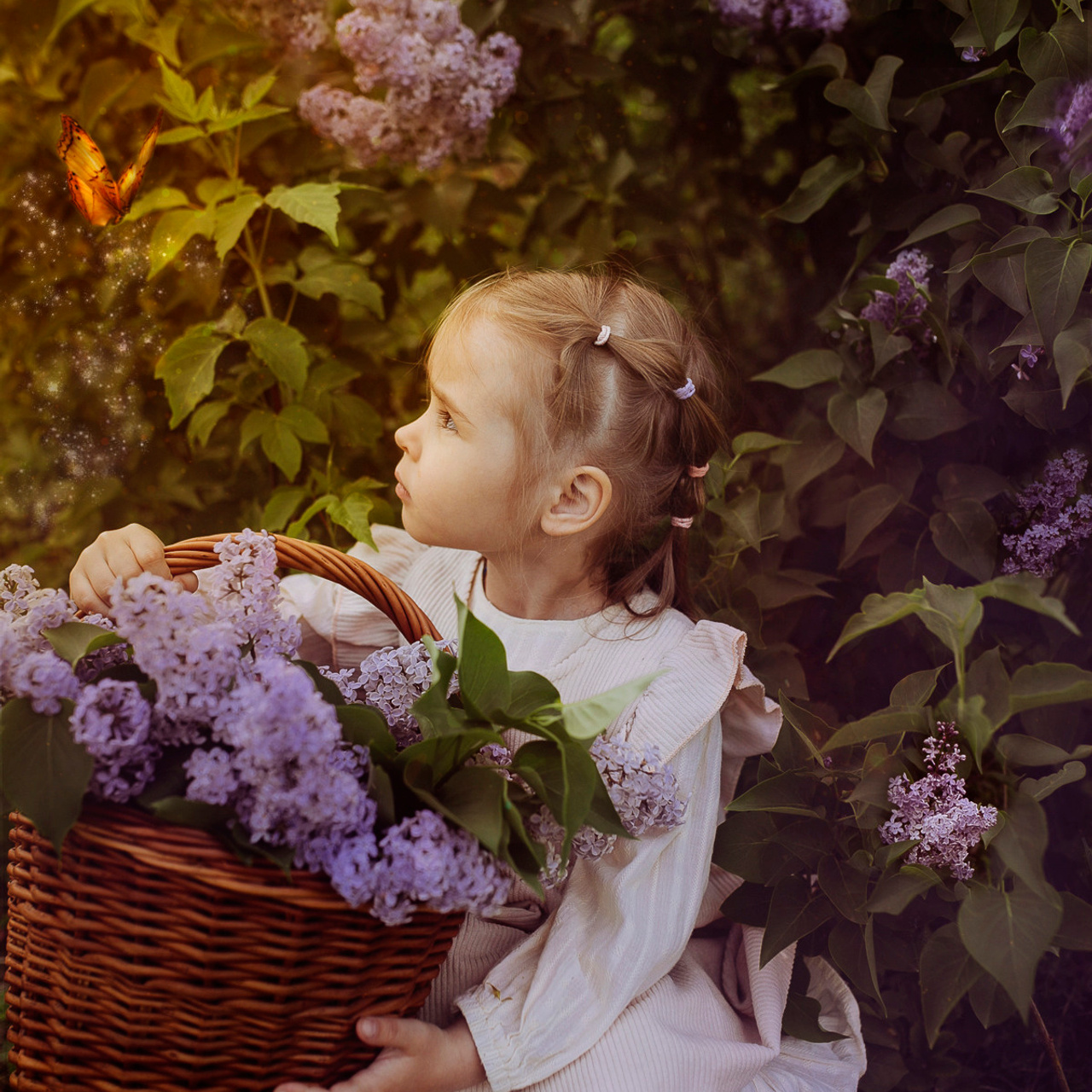 соня и катя в сирени