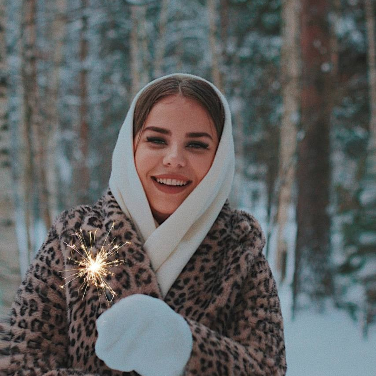 Алла. Прогулка зимой