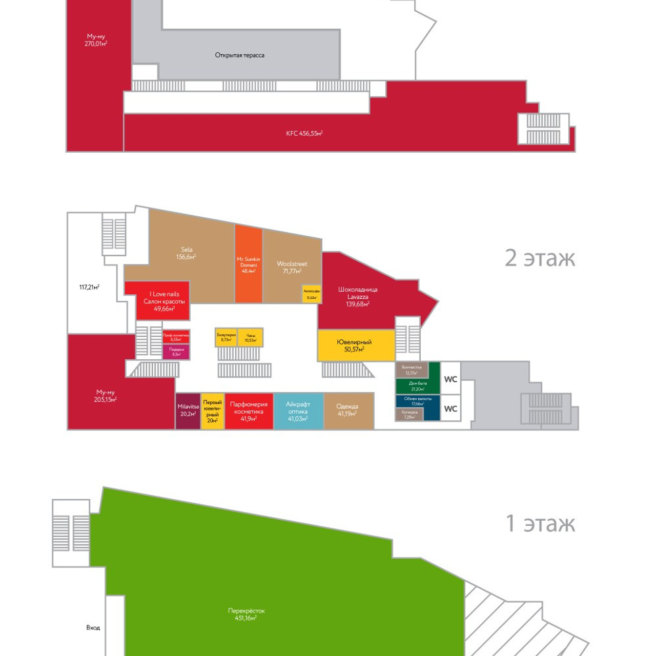 Навигация для ТЦ «Метромаркет-пролетарская»