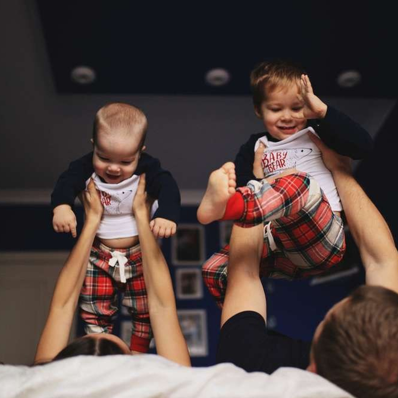 Большая домашняя семейная съемка. Репортаж