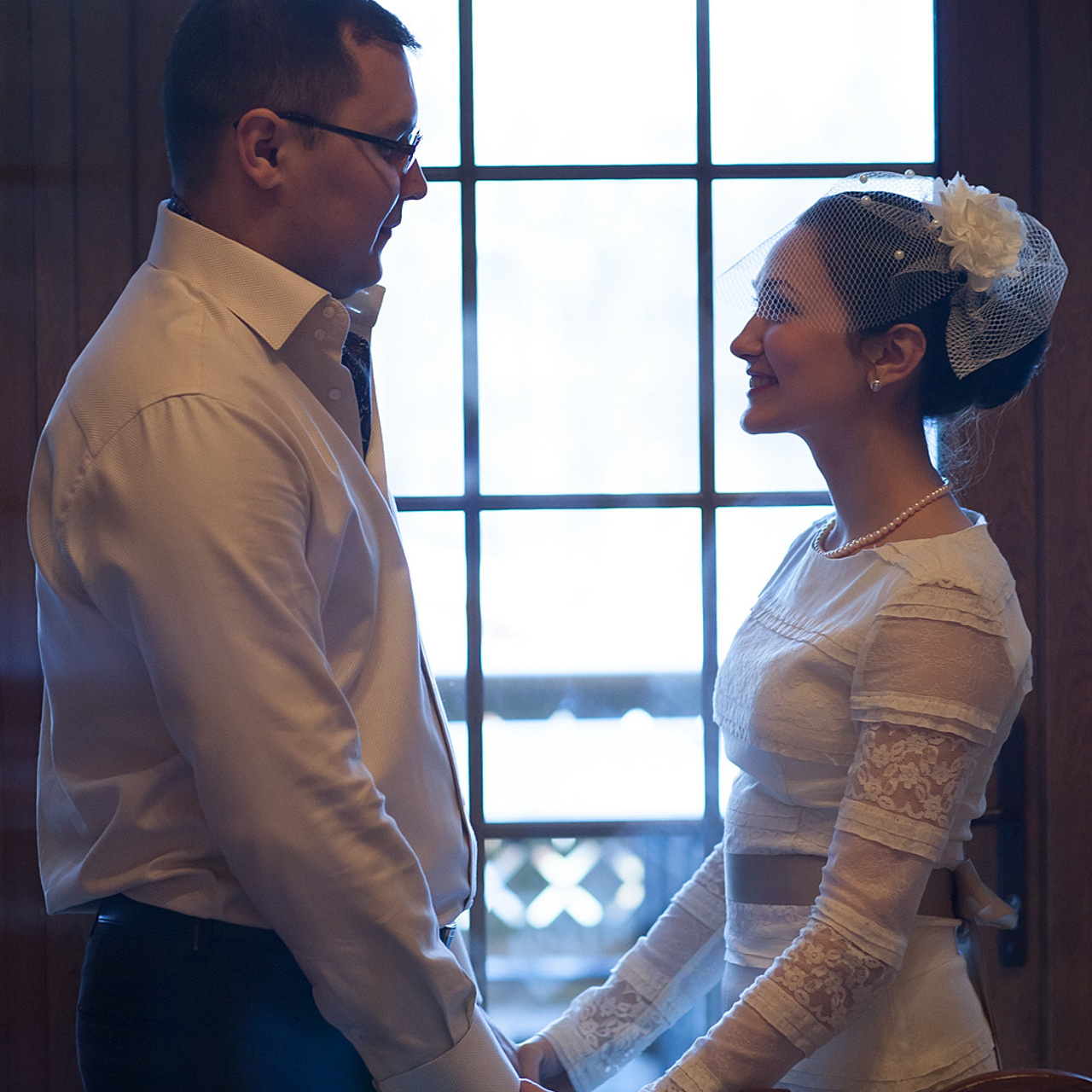 Елена и Эльдар зимняя свадьба в Москве