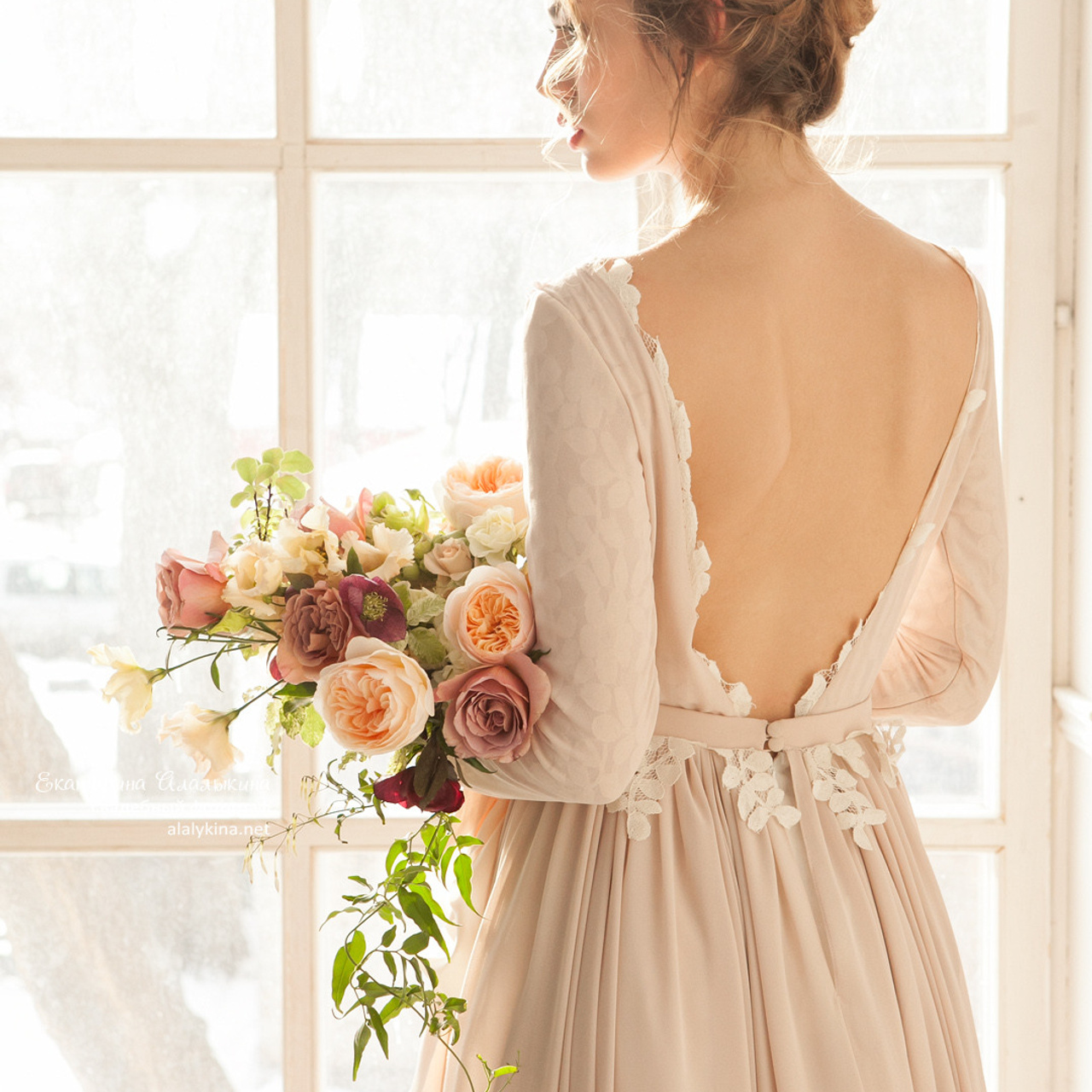 Свадебная фотосессия в студии в Москве