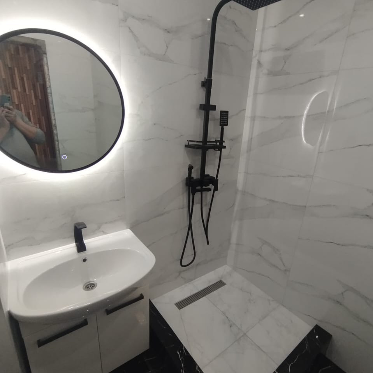 Ванная комната (ул. Залесная д. 5а)