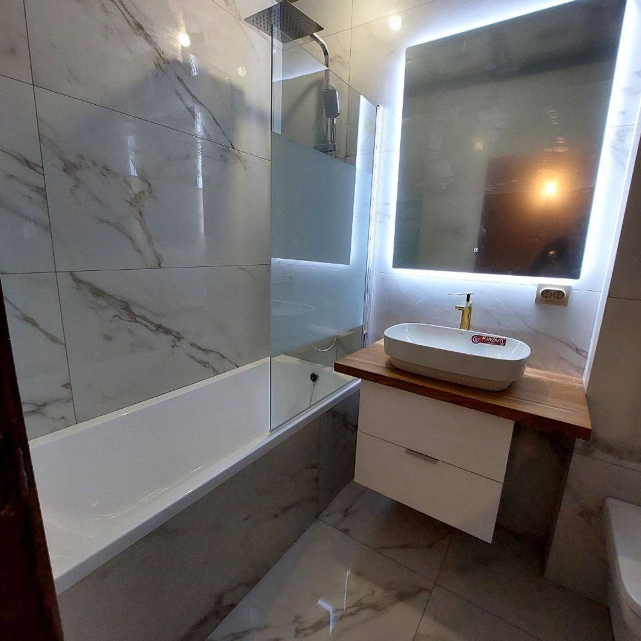 Ванная комната (ул. Ленская д. 10)