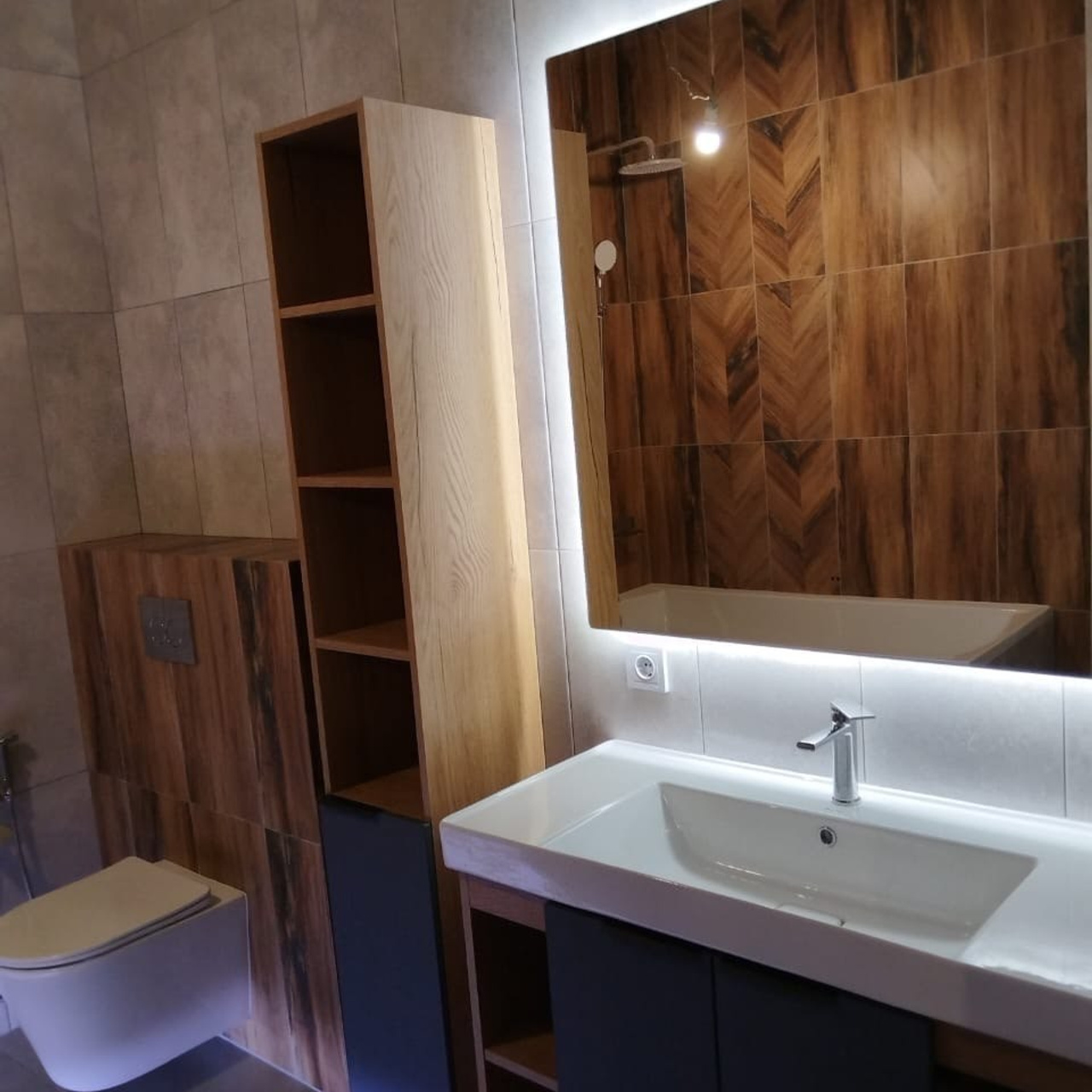 Ванная комната (с. Осиново, ул. Солнечная, д. 67а)