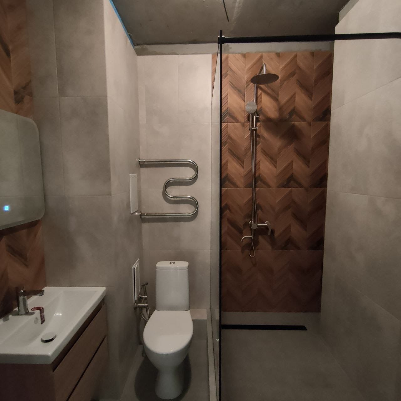 Ванная комната (ул. Сабира Ахтямова д. 1к1)