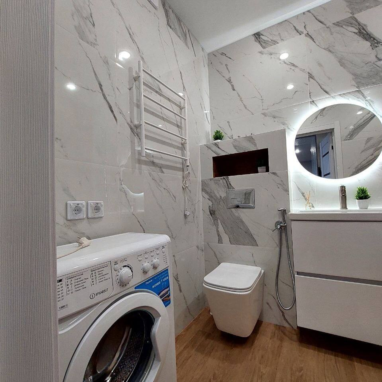 Ванная комната (ЖК Мечта, ул. Мансура Хасанова д. 13)