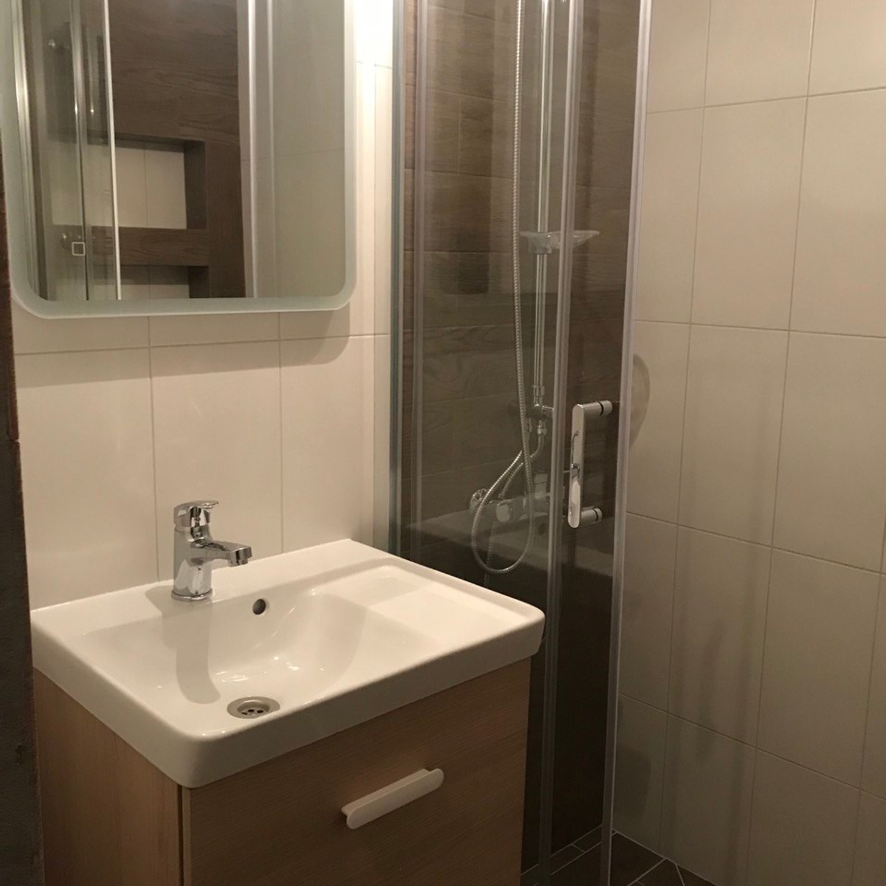 Ванная комната с раздельным туалетом (ул. Х. Бигичева д. 24/45)