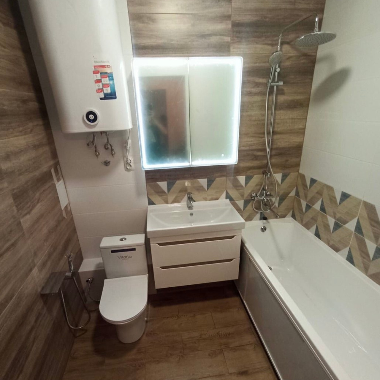 Ванная комната (ул. Мансура Хасанова д. 13)