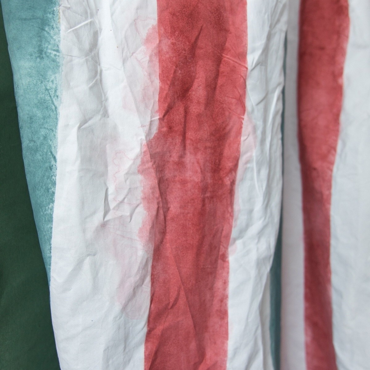 ретро цирковые занавески в полоску