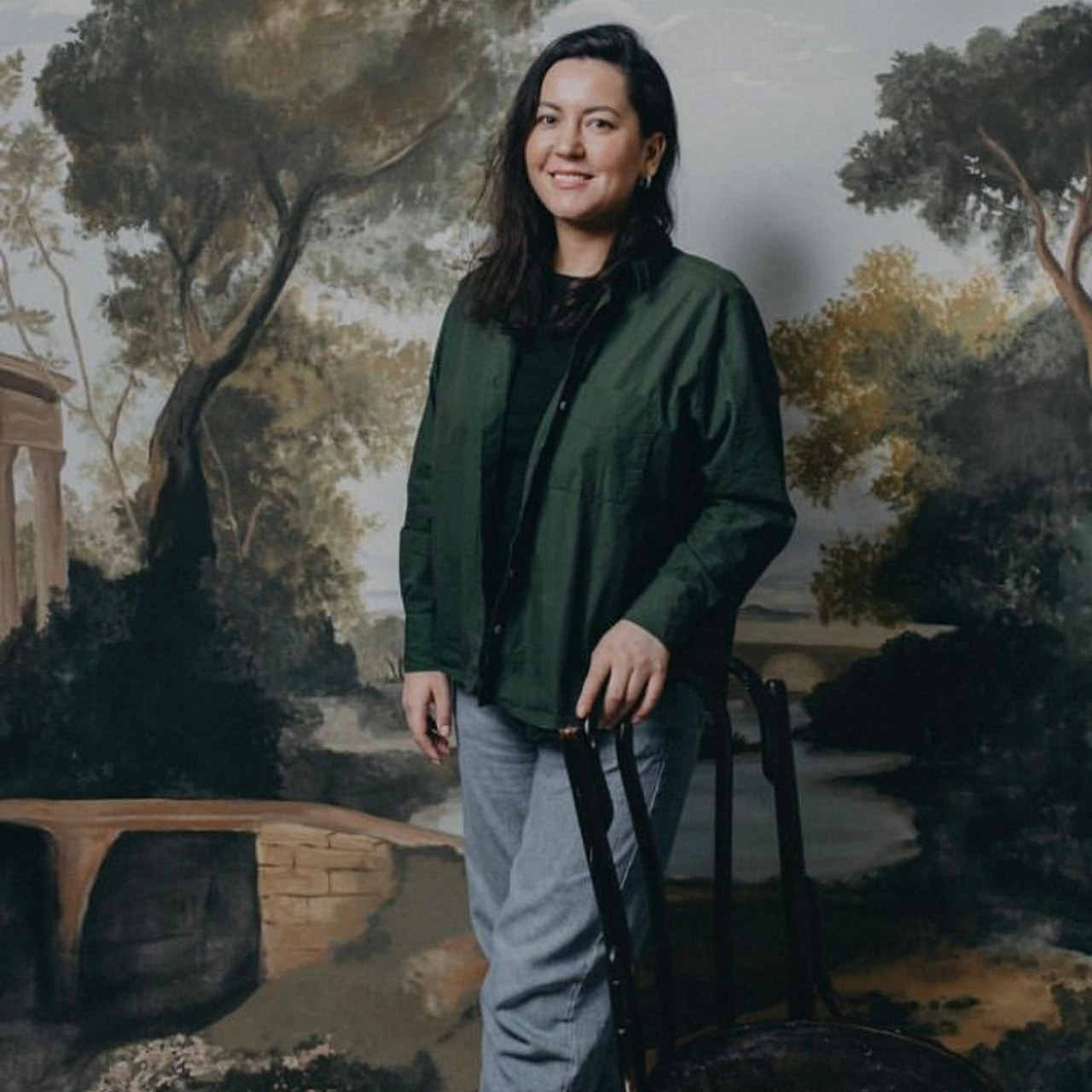 Роспись. Художественные фотофоны на холсте ручной работы