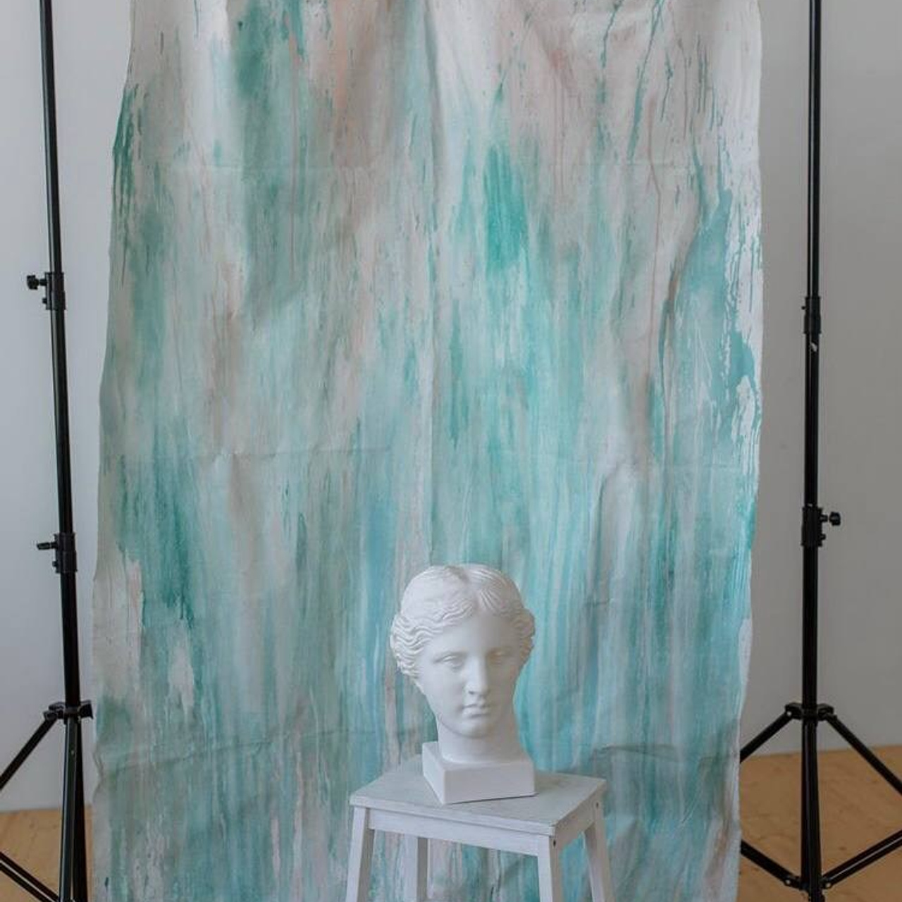 тканевый художественный фотофон ручной работы