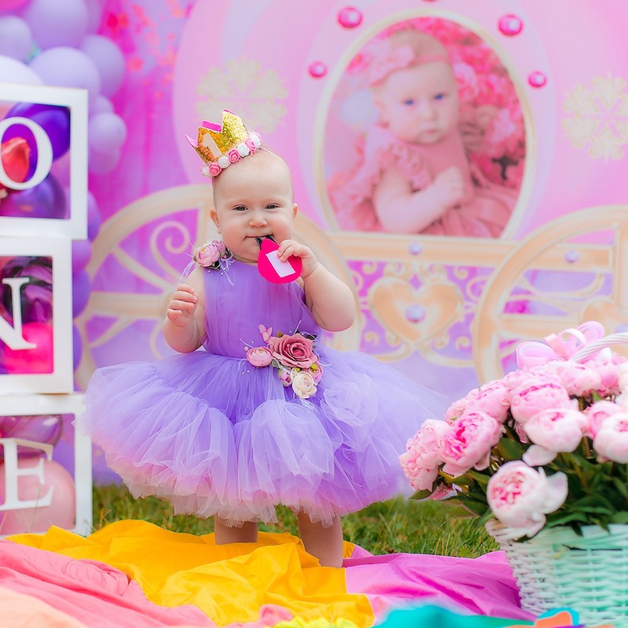 Фотосъемка детского Дня рождения Миланы