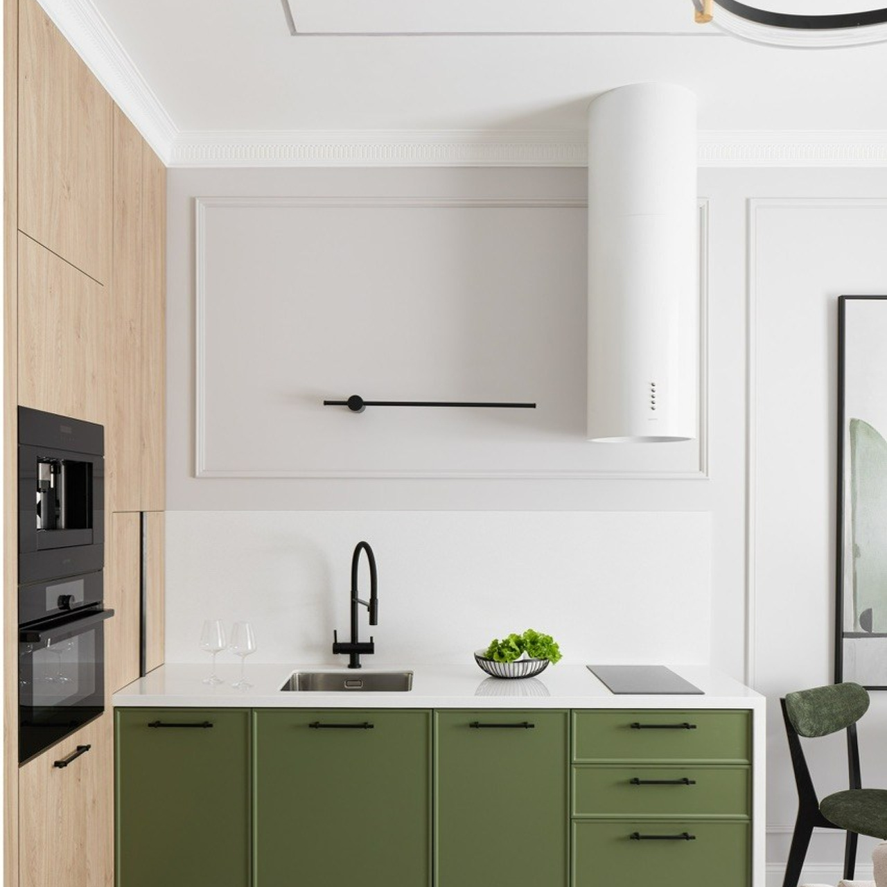 зеленая кухня