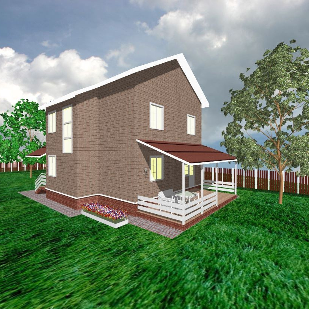 Проект «Беркут» (195 м²)