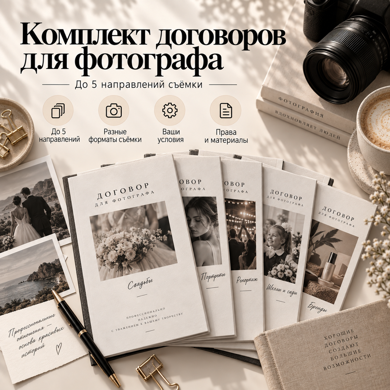 Индивидуальный комплект договоров для фотографа