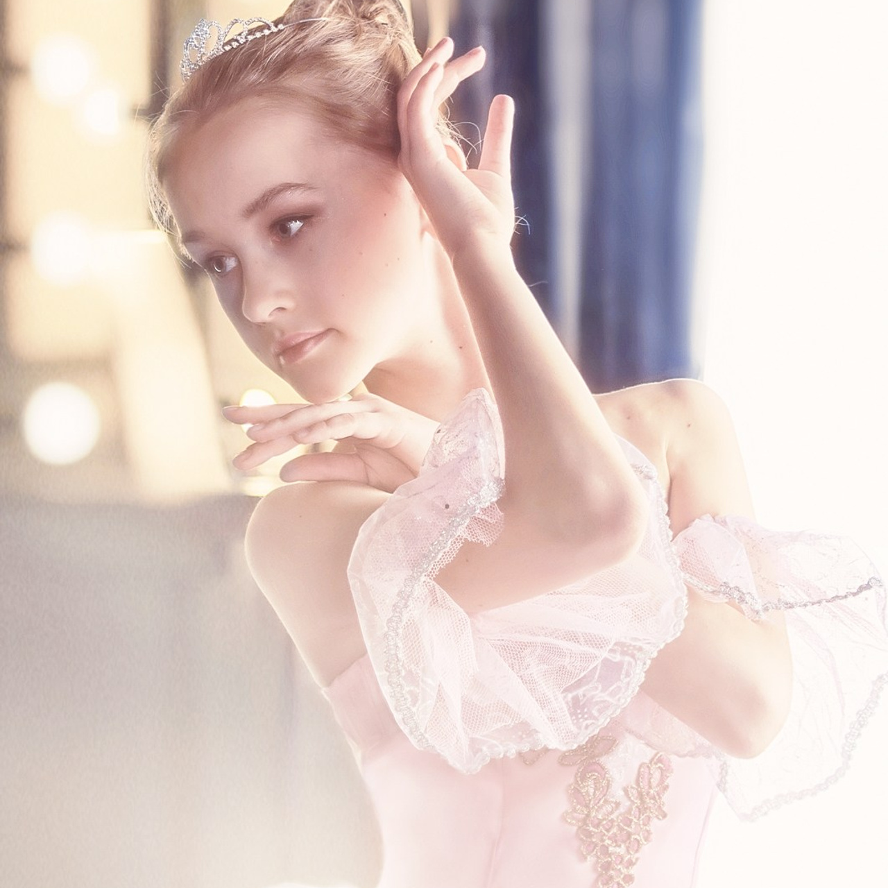 Фотосессия юной балерины Полины