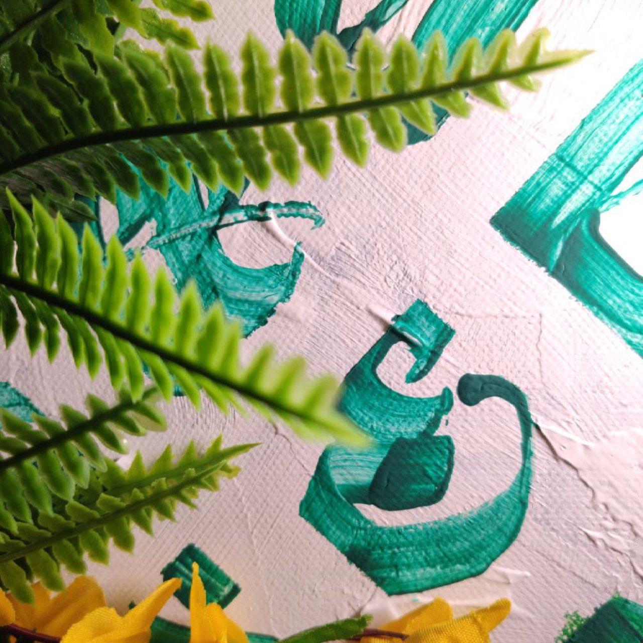 Каллиграфия на холстах со смыслом от Андрея Рэя