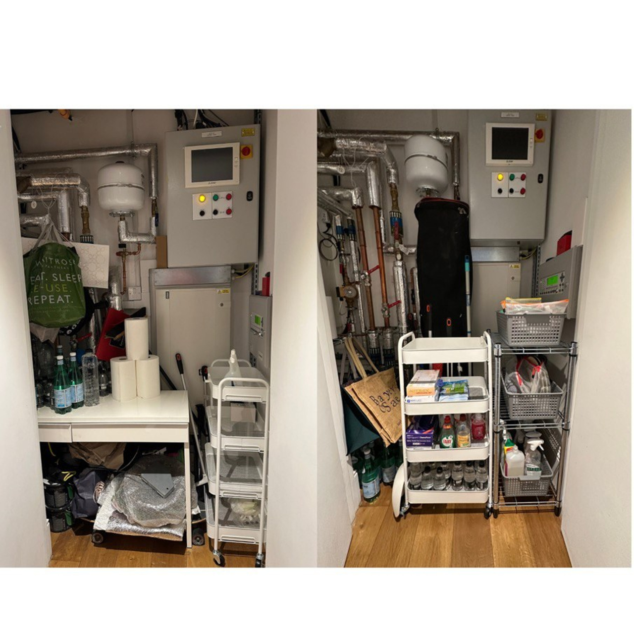 Dressing & store rooms. Room-Flow