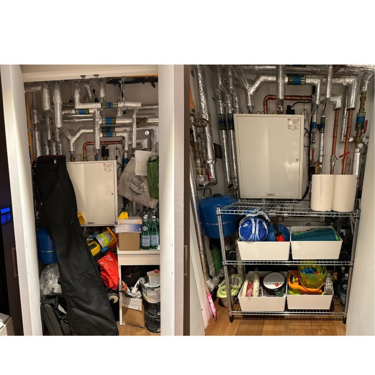 Dressing & store rooms. Room-Flow