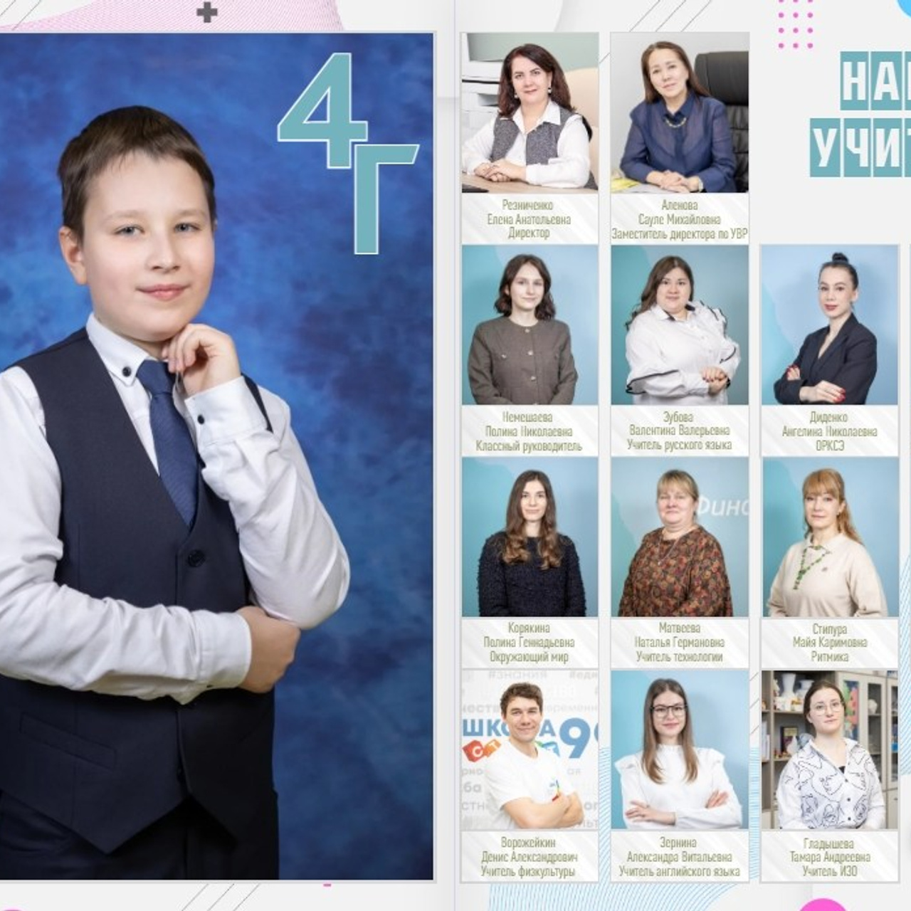 Выпускной альбом для 4 класса