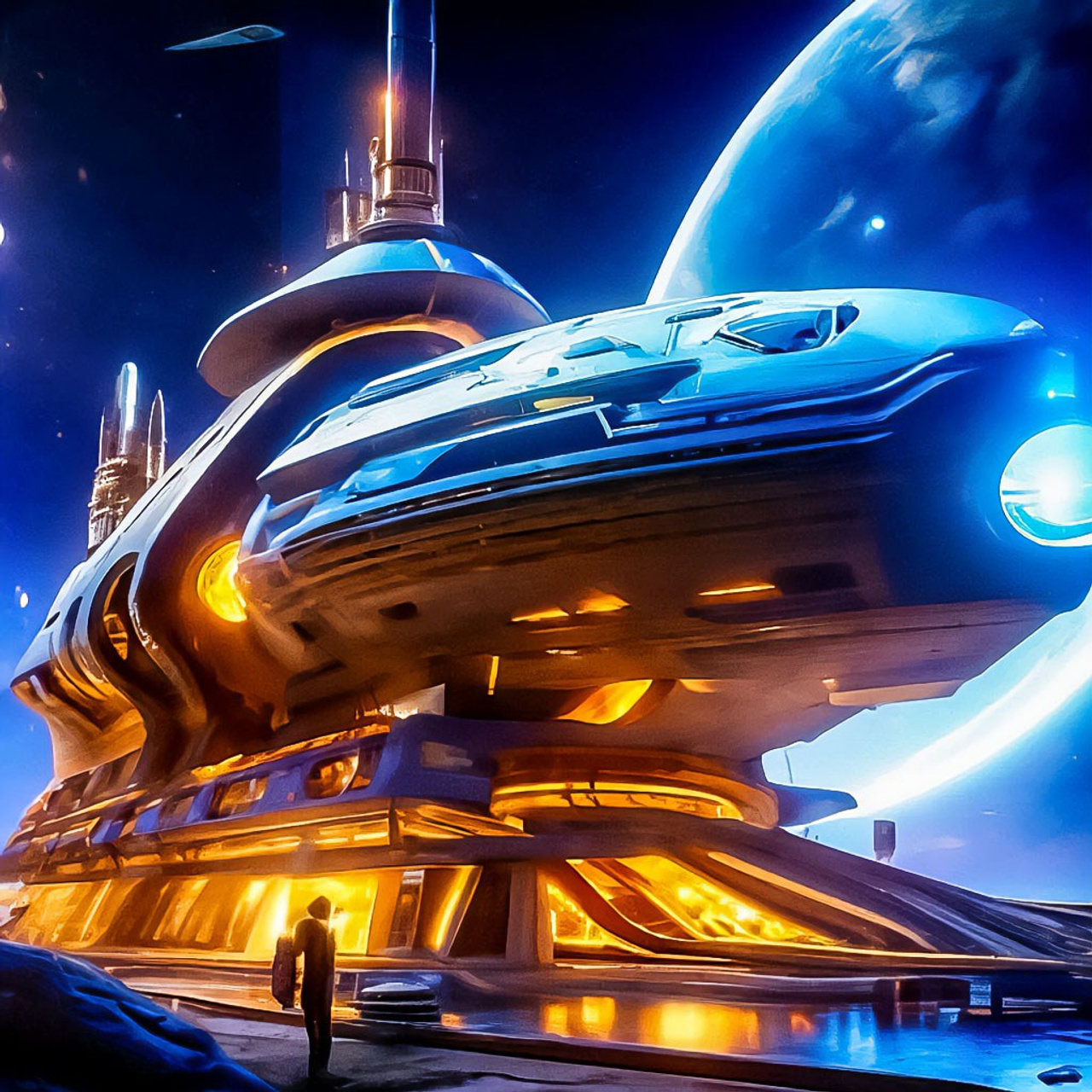 ✨🌟🚀 ❗️‼️ С ДНЁМ КОСМОНАВТИКИ ‼️❗️ 🚀🌟✨. НЕЙРО-АРТы Воеводова