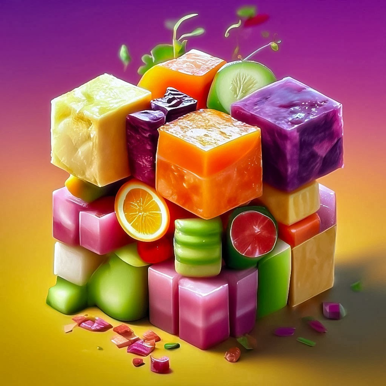 ВОЛШЕБНАЯ ЕДА. НЕЙРО-АРТы Воеводова