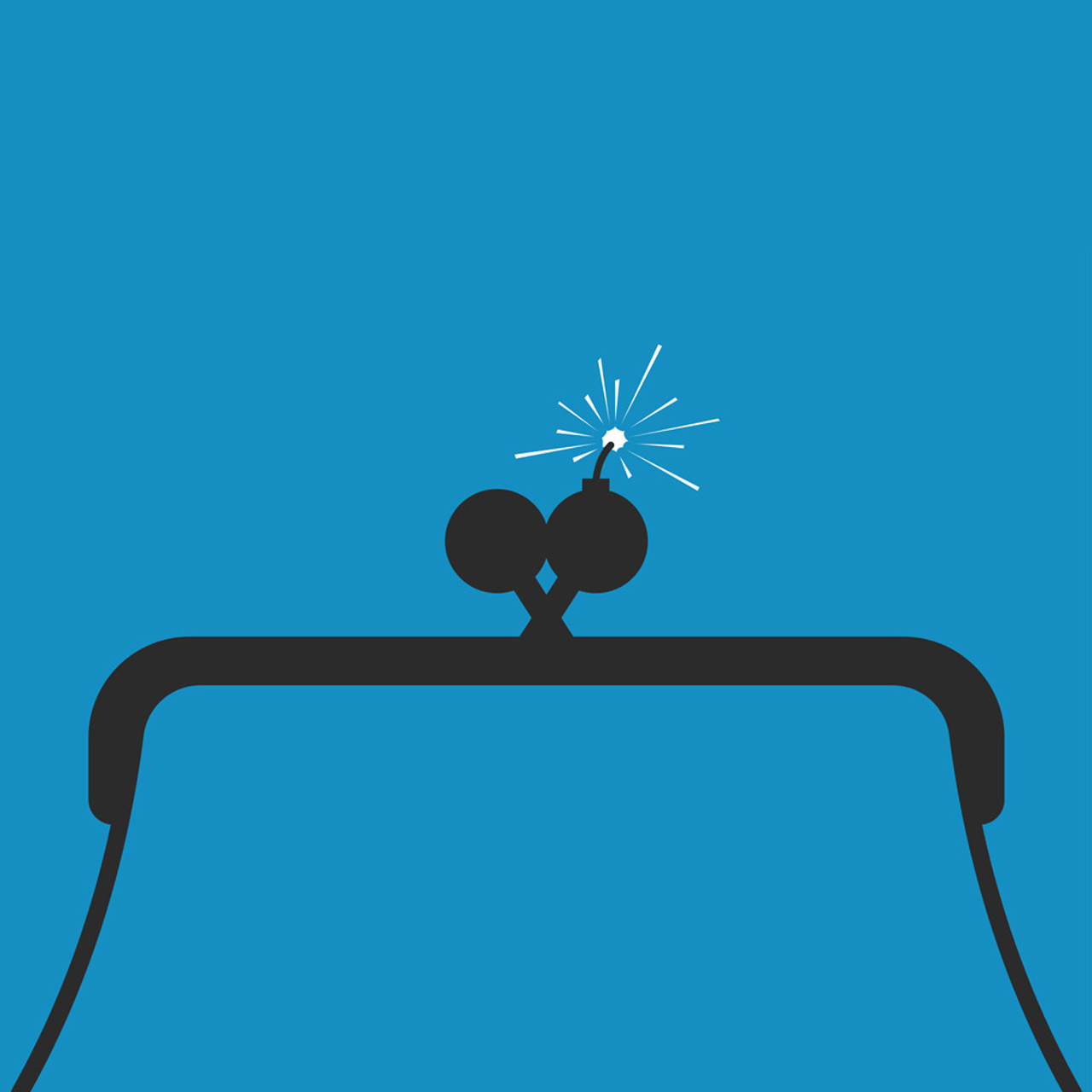 debt, debtor, bankruptcy, conceptual, editorial, illustration, negative space, иллюстрация, иллюстратор, концептуальная, редакционная, фриланс, metaphor