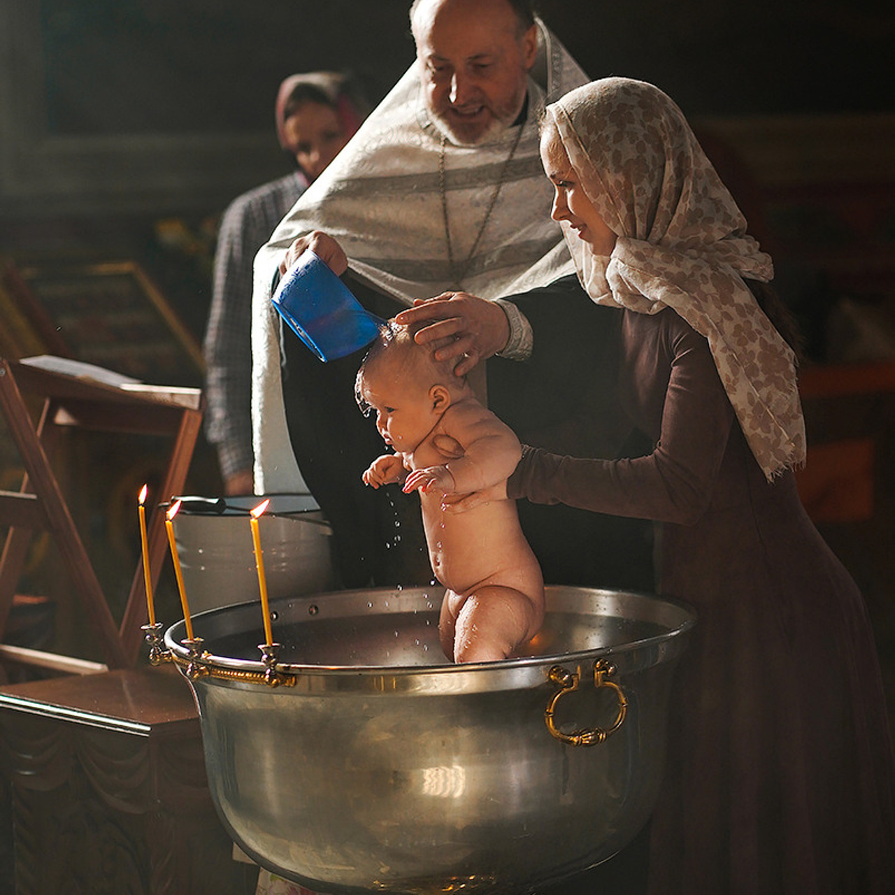Крещение. Семейный и детский фотограф в Кирове Вылегжанина Екатерина