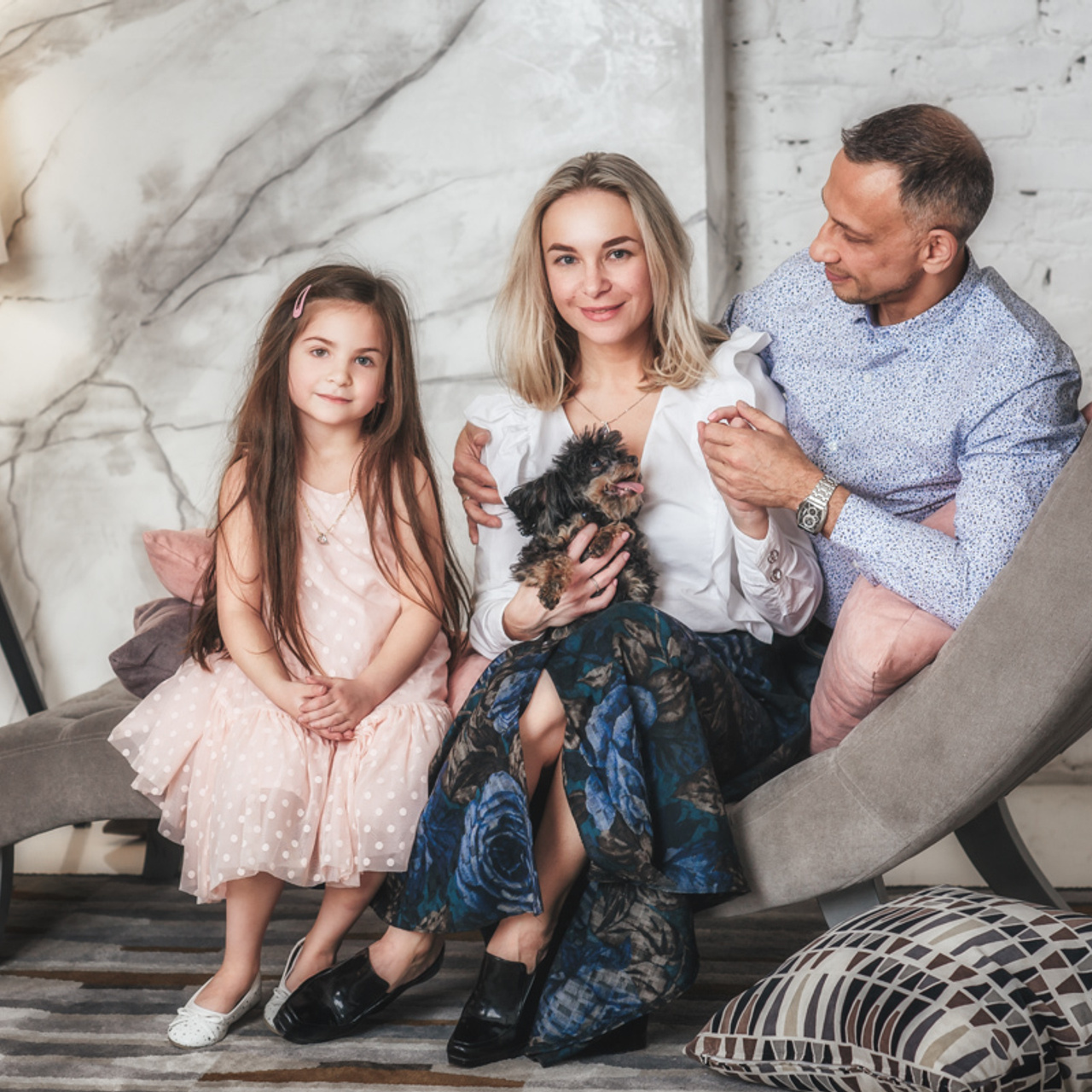 Марина , Настя и Кирилл. Фотограф в Санкт-Петербурге Наталья Прядильщикова