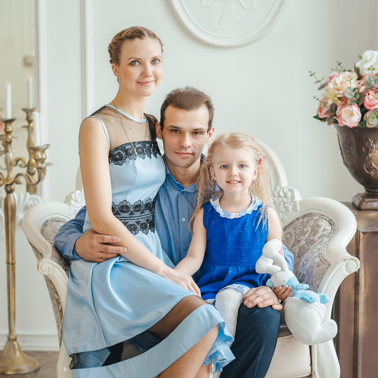 Семья Кристины и Максима