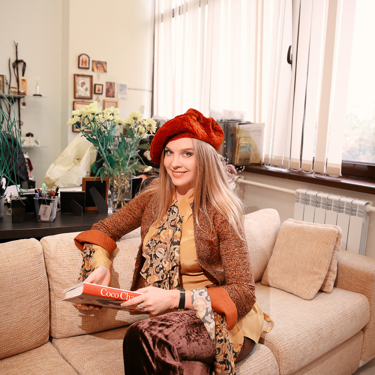 Певица Варвара в доме моды Елены Шипиловой