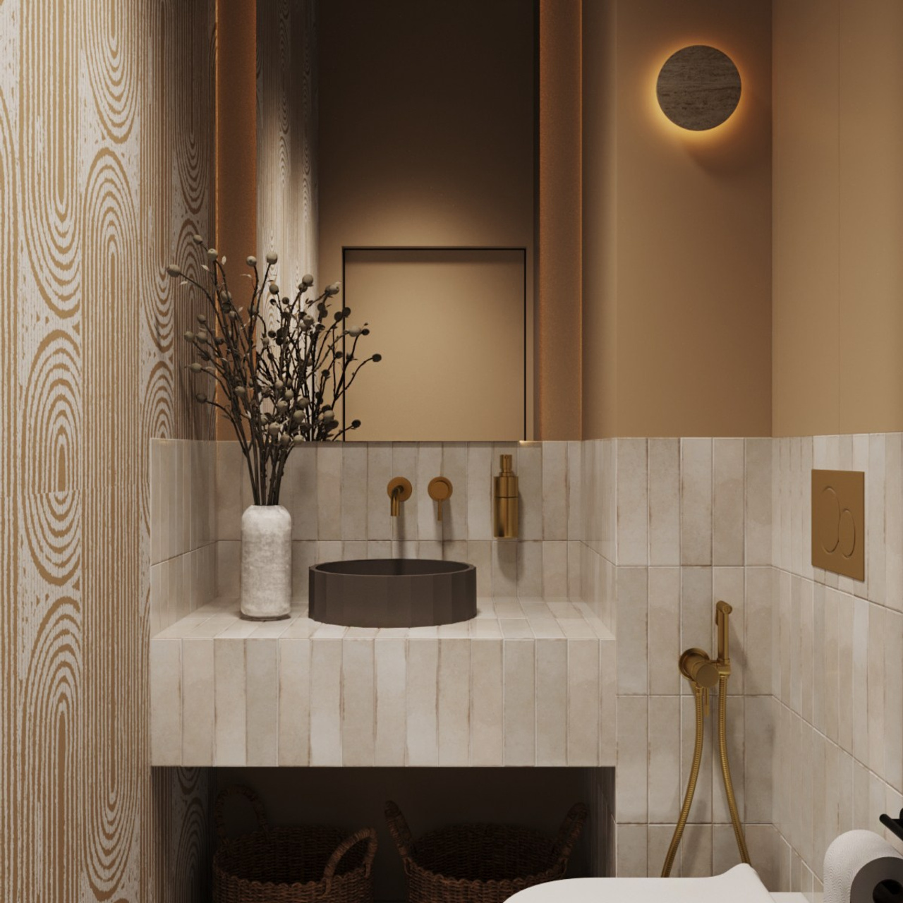 Салон красоты 125 м² // строительство. Дизайнер интерьера | kolchanova.dsgn