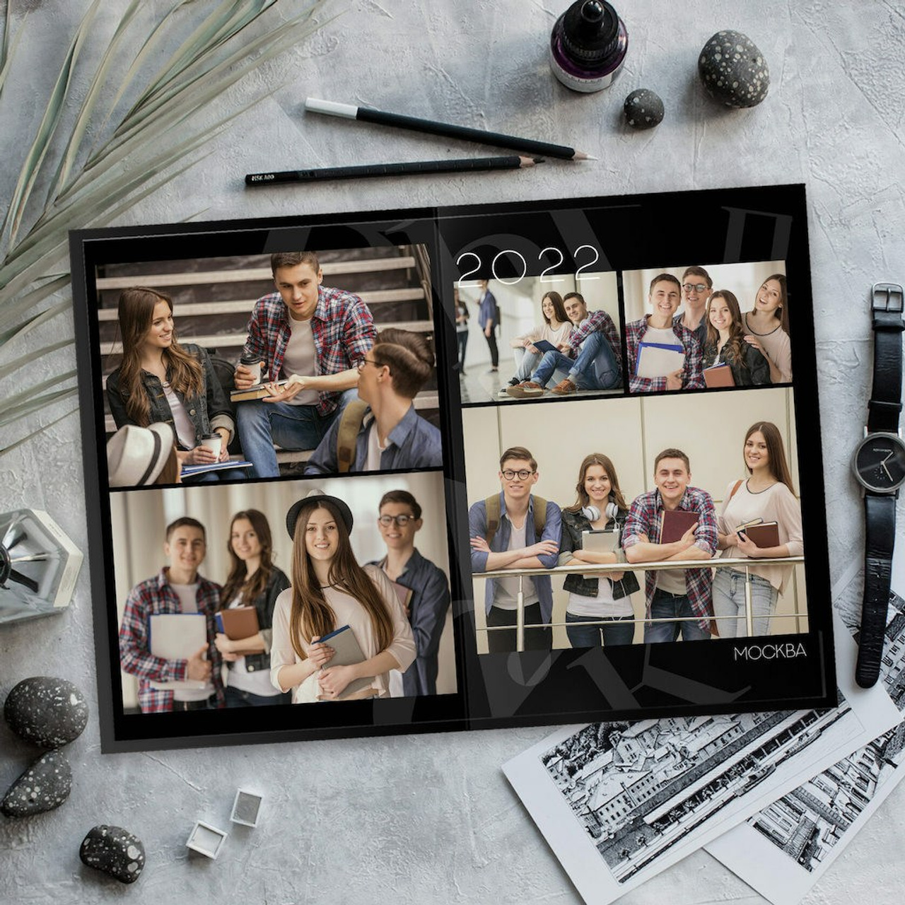 6СШ_Черный. Выпускные альбомы в Москве