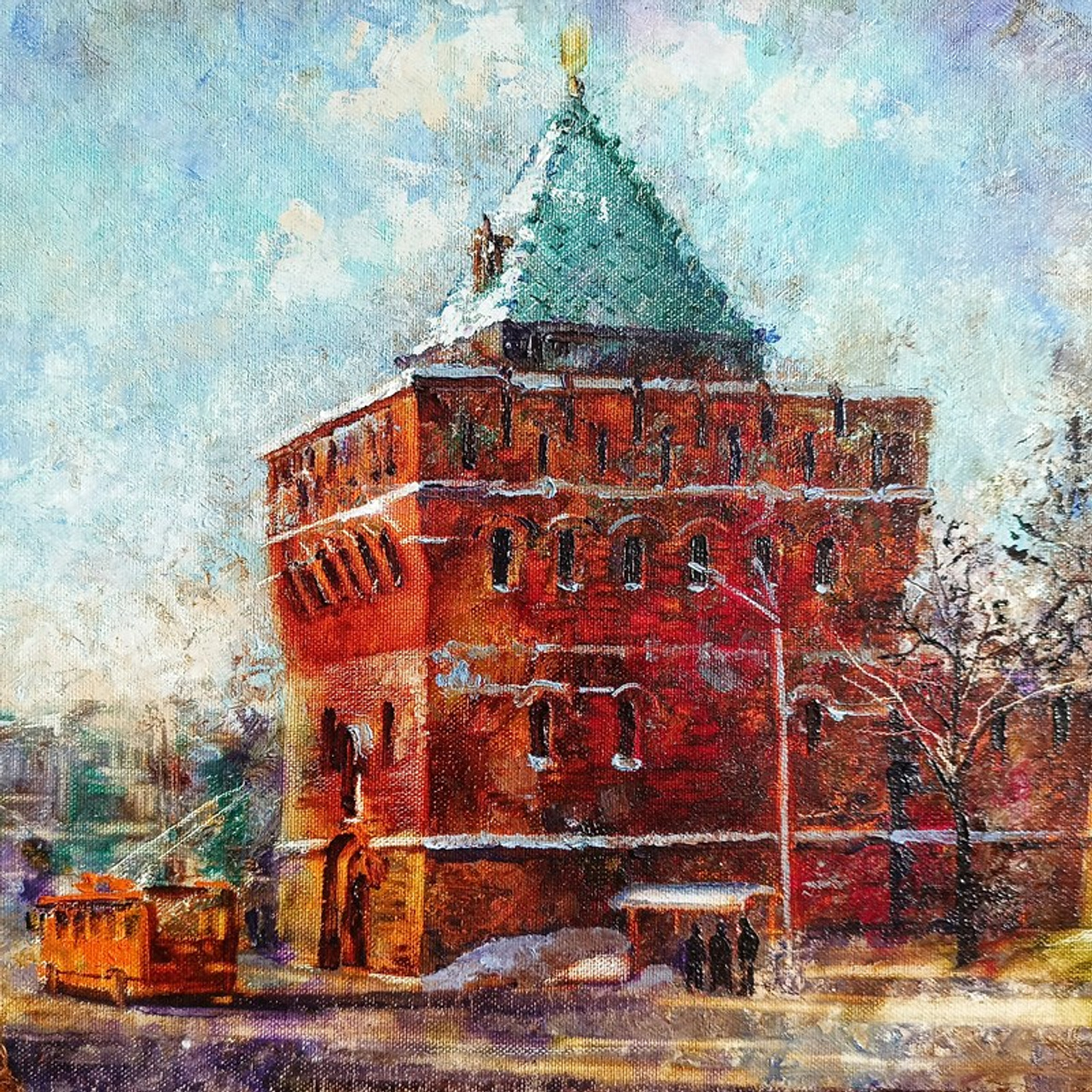 «Ранняя весна». Нижний Новгород. Художник Марина Новосельская